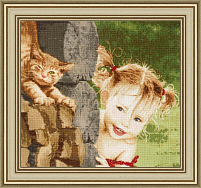 Вышивка ЧМ-058 Озорница