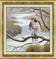 Вышивка ДЖ-046 Сокол Вышивка ДЖ-046 Сокол