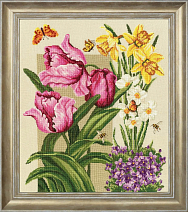 Вышивка ЛЦ-084 Весеннее цветение