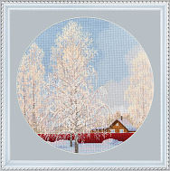 Вышивка ВМ-047 Снежные кружева Вышивка ВМ-047 Снежные кружева