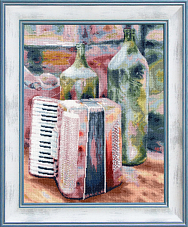 Вышивка СЖ-059 Экспонаты старого дома