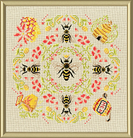 Вышивка СМ-037 Пчёлы