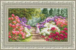 Вышивка ЧМ-060 Цветочная радуга