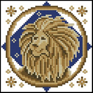 Вышивка ЗЗ-005 Лев